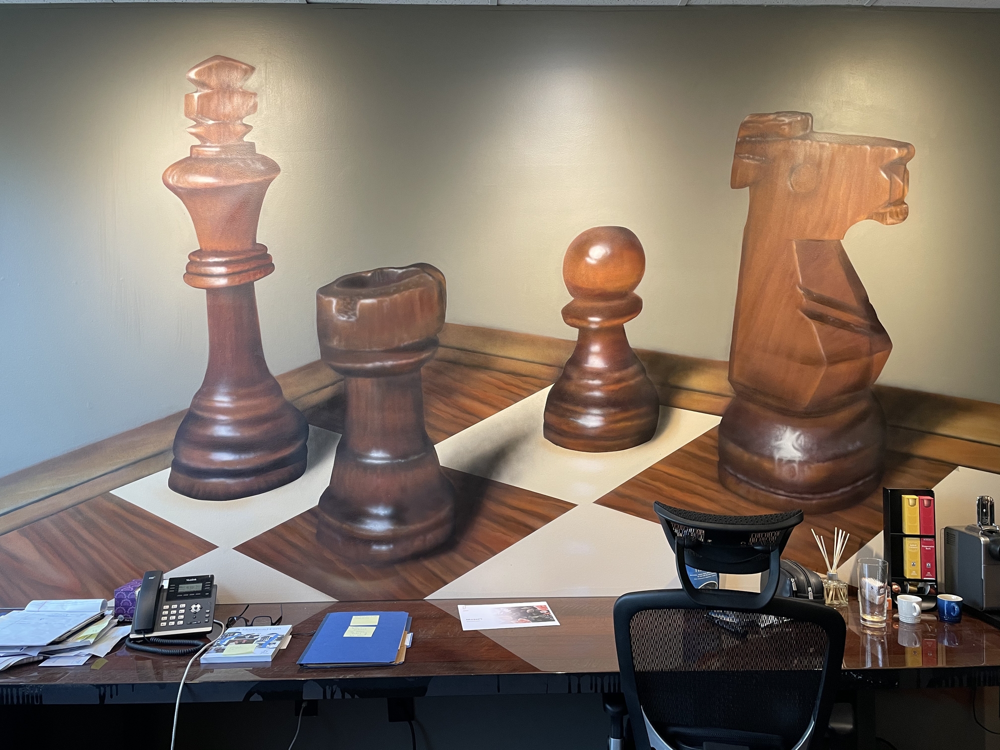 Chess Mural Wall 2 of 2